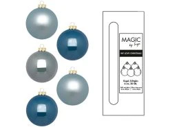 Am billigsten 🥰 Glaskugeln 20-teilig - D6 cm in blau 😉 -Weihnachtsdeki Verkaufe 6836454 0632457 24892524