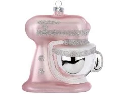 Aktion 💯 Hänger Küchenmaschine "Crazy" - 10 cm in pink ✔️