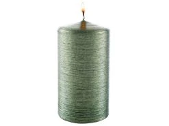 Besorgen ❤️ Stumpenkerze Rustikana "Tradition" - 7/13 cm in grün ⭐