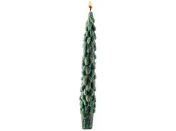 Aktion 🔔 Stabkerze Tannenbaum "Tradition" - 2/22 cm in grün 💯