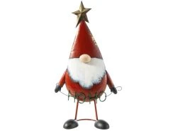 Bester Verkauf 🌟 Weihnachtsmann HO-HO "Tradition" - 57 cm in rot ❤️