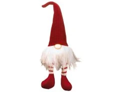 Neu 👍 Wichtel mit LED Nase "Tradition" - 48 cm in rot 🌟