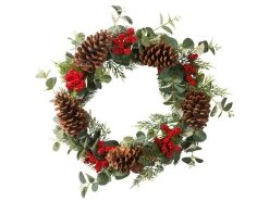 Top 10 🤩 Kranz mit Eukalyptus und Beeren "Tradition" - D42 cm in grün ⌛