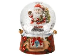 Budget 🛒 Schneekugel "Tradition" - D6,5 cm in rot ✔️