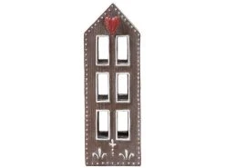 Aktion 💯 Lebkuchenhaus mit Herz "Tradition" - 7/20,5/5 cm in braun ⭐