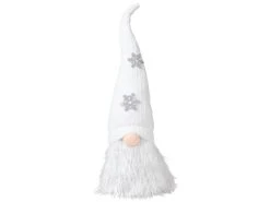 Aktion 🛒 Wichtel "Silber" - 16/56/15 cm in weiß 😉