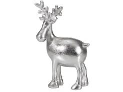 Schlussverkauf 🔔 Dekoelch "Silber" - 13 cm in silberfarben ✔️