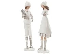 Blitzangebot ⭐ Mädchen mit Geschenk "Silber" - 35 cm in weiß ❤️ -Weihnachtsdeki Verkaufe 6894908 0635529 2 24853245