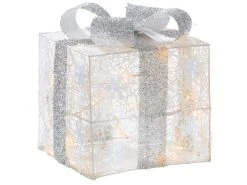 Blitzangebot 😉 Paket LED "Silber" - 25 cm in weiß 👏