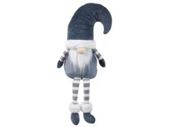 Coupon 🔔 Wichtel "Silber" - 56 cm in dunkelblau ⭐