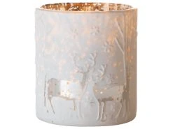 Top 10 🔔 Kerzenglas Rentiere "Silber" - 7/8 cm in weiß ⭐