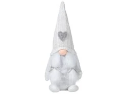 Coupon 🥰 Wichtel Stehend "Silber" - 33 cm in weiß 😍 -Weihnachtsdeki Verkaufe 6895077 0635630 3 24857221