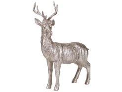 Bestpreis 💯 Rentier "Silber" - 24/32 cm in grau ✨