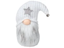 Bester Verkauf 👍 Wichtel "Silber" - 17 cm in weiß 😉