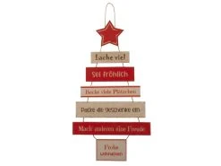 Aktion ✔️ Schild Tanolo "Tradition" - 40/80/1 cm in mehrfarbig 🎉