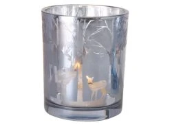 Rabatt 👏 Windlicht Winta "Silber" - 9/10 cm in mehrfarbig 🔔