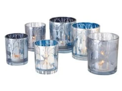 Blitzangebot ✨ Windlicht Winta "Silber" - 7/8 cm in mehrfarbig ❤️