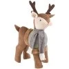 Blitzangebot 🎁 Rentier "Natur" - 19/30/11 cm in mehrfarbig 👍