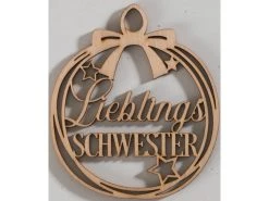 Aktion 🔔 Dekohänger mit Schrift "Natur" - D10 cm in braun 😀 -Weihnachtsdeki Verkaufe 6901379 0637526 2 24852338