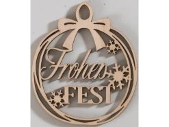 Aktion 🔔 Dekohänger mit Schrift "Natur" - D10 cm in braun 😀 -Weihnachtsdeki Verkaufe 6901389 0637526 11 24852338