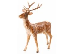 Brandneu 👍 Rentier "Natur" - 38 cm in braun ✔️