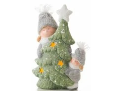 Aktion ⌛ Kinder mit LED-Baum "Natur" - 17/25,5/11 cm in mehrfarbig 😉