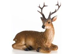 Schlussverkauf ✨ Rentier Liegend "Natur" - 16,5 cm in braun 🔥