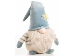 Neu ✨ Wichtel mit LED-Stern "Natur" - 39 cm in mehrfarbig ✔️