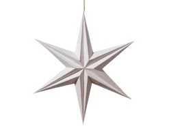 Bester Verkauf ✔️ Sternhänger Kassia "Natur" - 40/54 cm in weiß 🥰