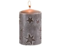 Am billigsten ✔️ Stumpenkerze "Natur" - 6,5/10 cm in braun 😉