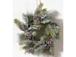 Angebote ⌛ Tannenkranz Vintage "Basic" - D28 cm in grün ⌛