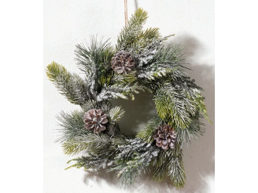 Angebote ⌛ Tannenkranz Vintage "Basic" - D28 cm in grün ⌛ 1 Angebote ⌛ Tannenkranz Vintage "Basic" - D28 cm in grün ⌛