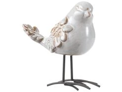 Top 10 🛒 Vogel auf Metallfüße "Natur" - 12/12,6 cm in grau 😉