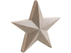 Großhandel ❤️ Stern "Natur" - D10 cm in braun 😀