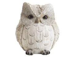 Rabatt 🎁 Dekoeule "Natur" - 12/13 cm in grau 🔔