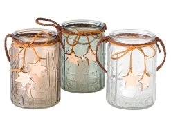 Angebote 🎉 Windlicht Malina "Natur" - 9/14/10 cm in mehrfarbig ❤️