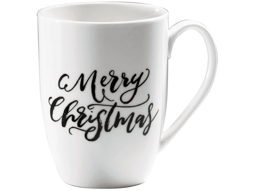 Auslauf ⌛ Casa Nova Kaffeebecher "Merry Xmas" in schwarz 👏 1 Auslauf ⌛ Casa Nova Kaffeebecher "Merry Xmas" in schwarz 👏