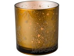 Besorgen 🥰 Kerzenglas Modern "Klassik" - 15/15 cm in goldfarben ⭐