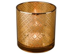 Top 10 🎉 Kerzenglas "Klassik" - 15/15 cm in goldfarben 💯