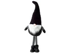 Blitzangebot 🔥 Wichtel Stehend "Black&White" - 78 cm in schwarz 👏