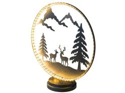 Beste Bewertungen von 🌟 LED-Metalldeko "Black&White" - 40/44 cm in schwarz 💯 -Weihnachtsdeki Verkaufe 6905346 0639104 3 24857966