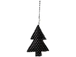 Billig 😀 Hänger Baum "Black&White"- 10/14 cm in schwarz ✨