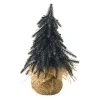 Am billigsten 👏 Minibaum im Jutesack "Black&White" - 20 cm in schwarz 🧨