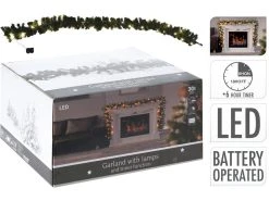 Besorgen 👍 LED-Girlande - 270 cm in grün ✔️