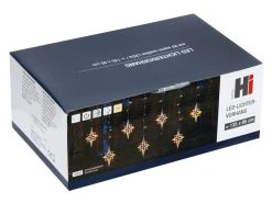 Billig 😍 LED-Lichtervorhang mit Sternen - 135/95 cm in weiß 💯 -Weihnachtsdeki Verkaufe 6906645 0639715 24867329