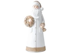 Blitzangebot ⭐ Weihnachtsmann "Klassik" - 25 cm in weiß ✨