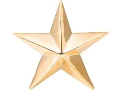 Bestes Angebot 💯 Dekostern "Klassik" - D12 cm in goldfarben 🔥