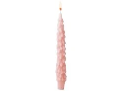 Rabatt ✔️ Stabkerze Tannenbaum "Klassik" - 2/22 cm in rosa ⭐