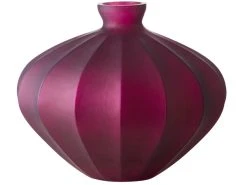 Bestpreis 😍 Vase bauchig "Klassik" - 28/23 cm in dunkelrot 👍