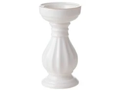 Schlussverkauf ⭐ Kerzenständer "Klassik" - 6,5/12,7 cm in weiß 🛒